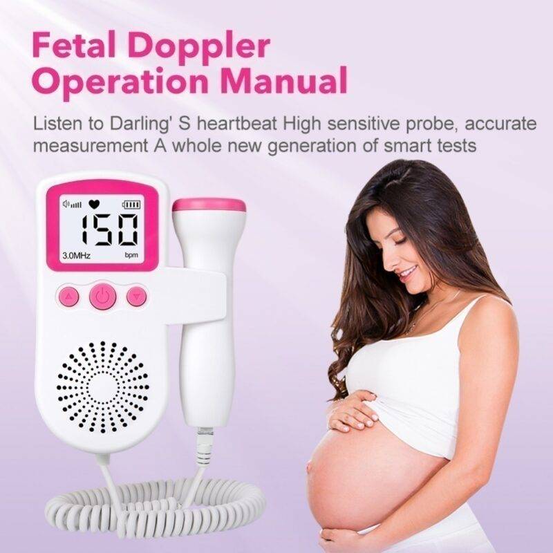 Doppler Baby Fetal Heart Rate Monitor for Electronics