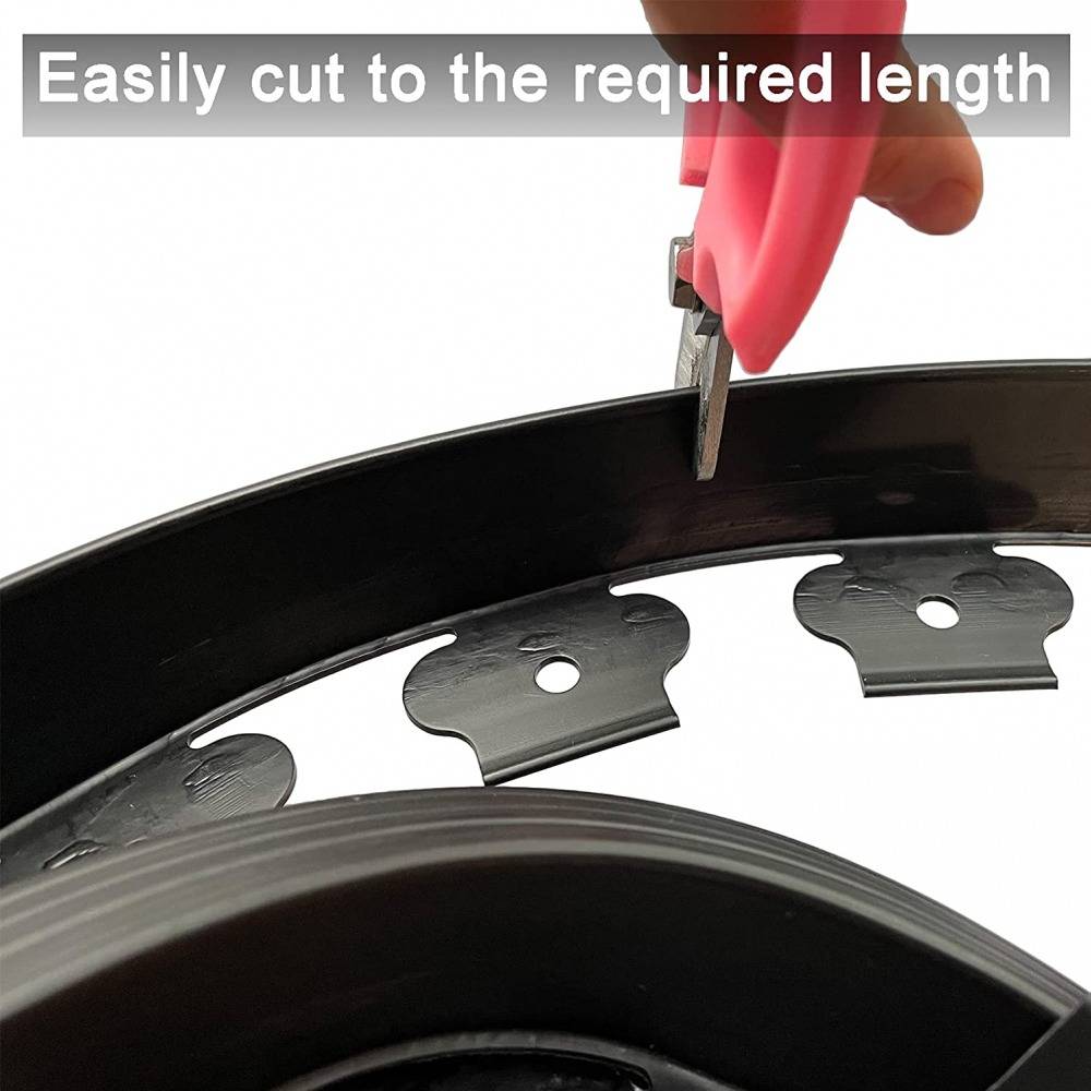 Durable Landscape Yard Lawn Garden Edging Kit 5M