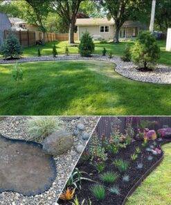 Durable Landscape Yard Lawn Garden Edging Kit 5M