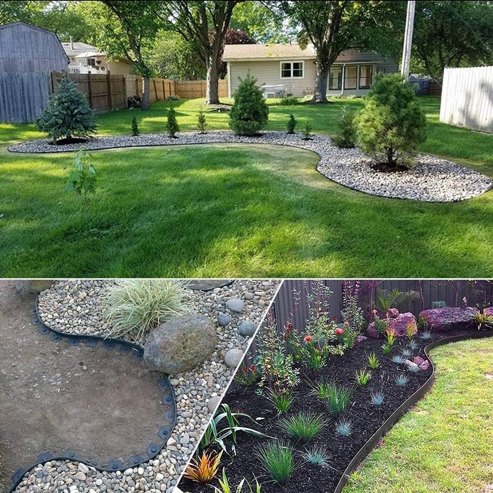 Durable Landscape Yard Lawn Garden Edging Kit 5M