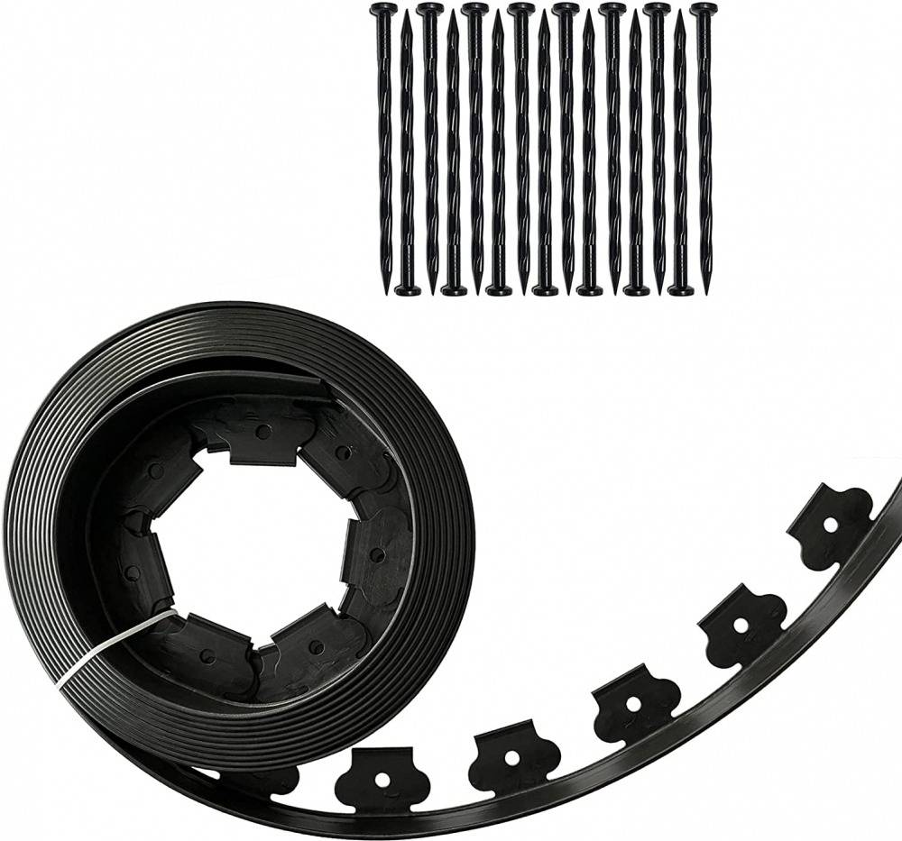 Durable Landscape Yard Lawn Garden Edging Kit 5M