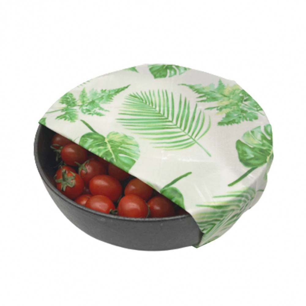 Eco-Friendly Reusable Beeswax Food Wraps-Monstera