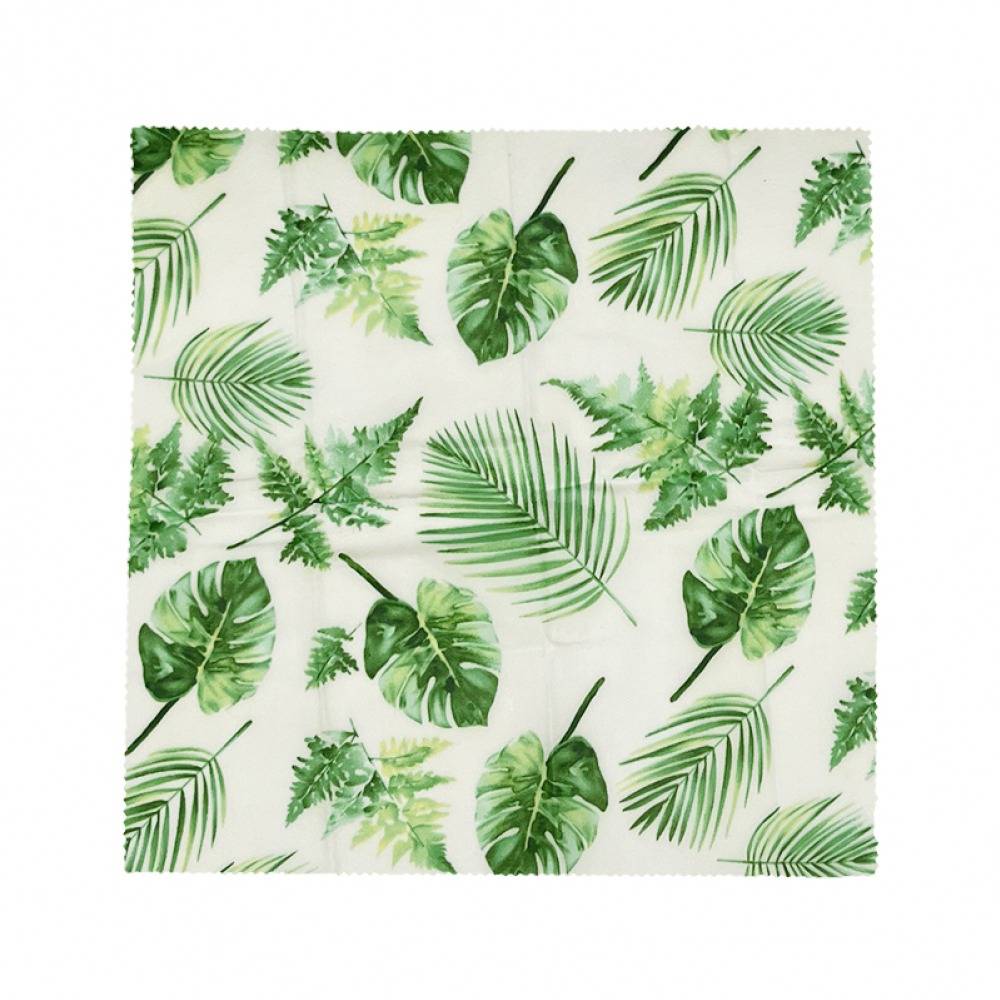 Eco-Friendly Reusable Beeswax Food Wraps-Monstera