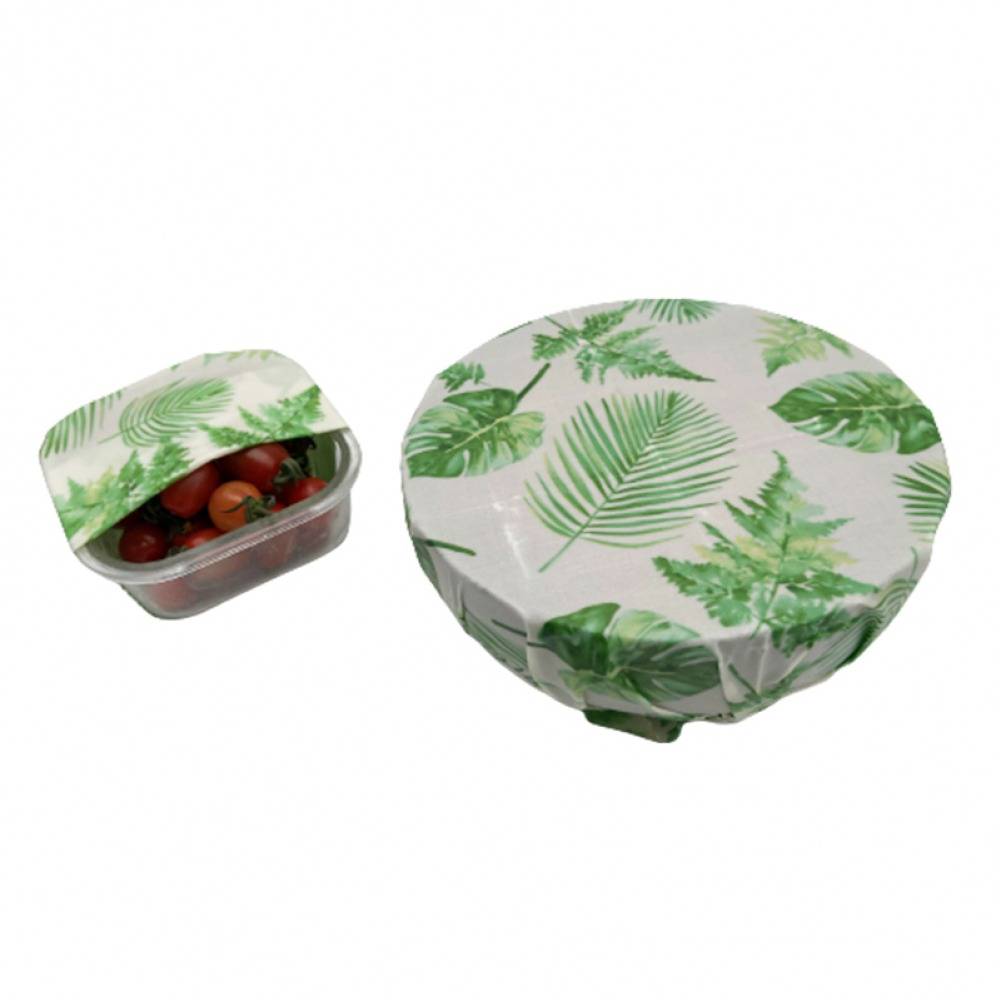 Eco-Friendly Reusable Beeswax Food Wraps-Monstera