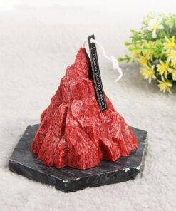 Elegant Iceberg Fragrance Scented Candle with Marble Coaster Gift