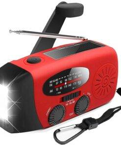 Emergency Solar Crank AM/FM/NOAA Radio
