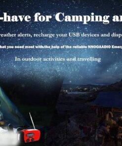 Emergency Solar Crank AM/FM/NOAA Radio