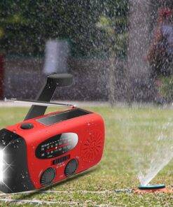 Emergency Solar Crank AM/FM/NOAA Radio