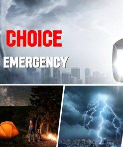 Emergency Solar Crank AM/FM/NOAA Radio