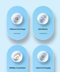 Essager 27W Nylon PD Type-C to Lightning for iPhone