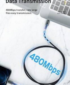 Essager 27W Nylon PD Type-C to Lightning for iPhone