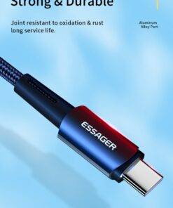 Essager 27W Nylon PD Type-C to Lightning for iPhone