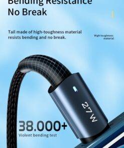 Essager 27W Nylon PD Type-C to Lightning for iPhone