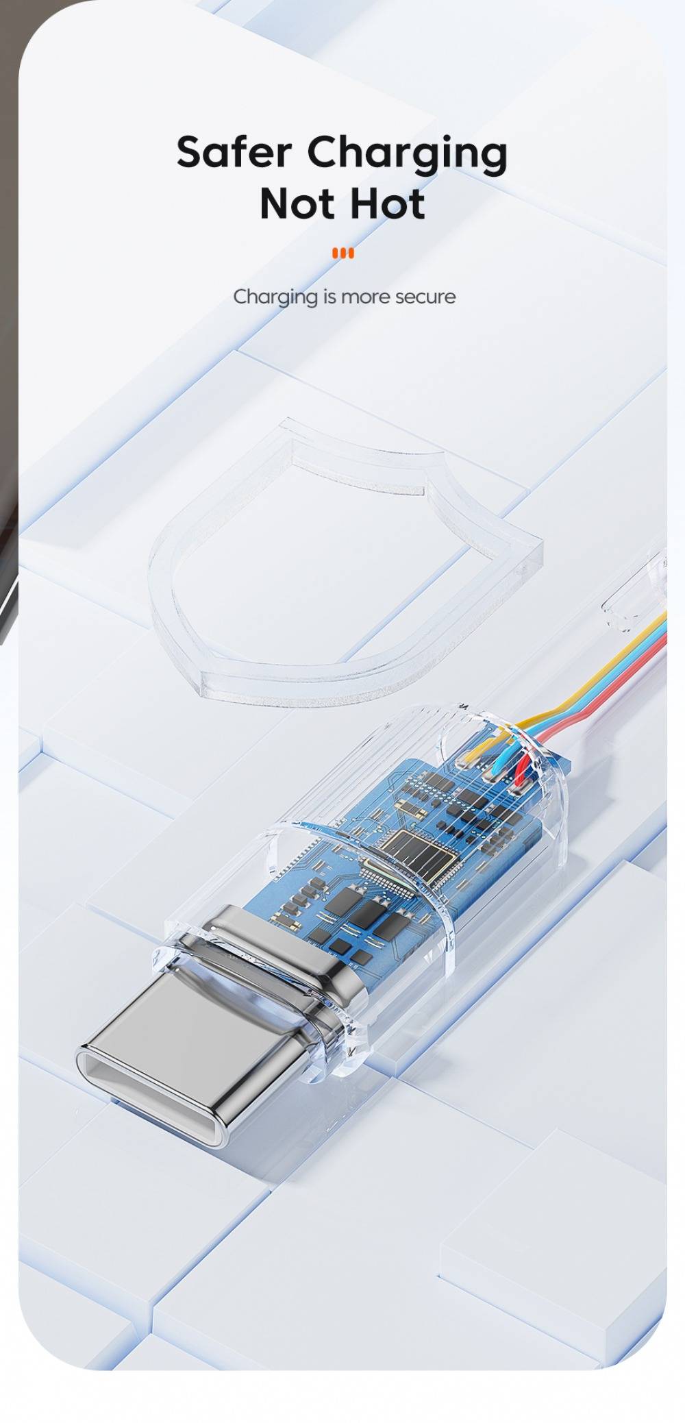 Essager USB-C to Type-C PD 100W Fast Charging Cable