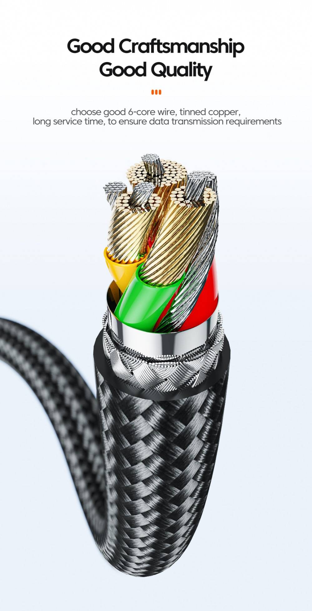 Essager USB-C to Type-C PD 100W Fast Charging Cable