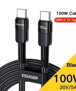 Essager USB-C to Type-C PD 100W Fast Charging Cable