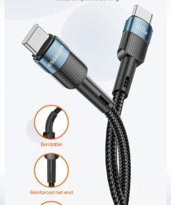 Essager USB-C to Type-C PD 100W Fast Charging Cable