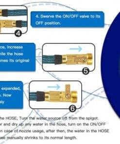 Expandable Garden Hose 22.5M – Flexible Heavy-Duty