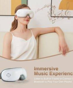 Eye Massager Heated Eye Therapy Mask with Air Compression