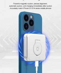 Foldable 3-in-1 MagSafe Charger for iPhone Samsung