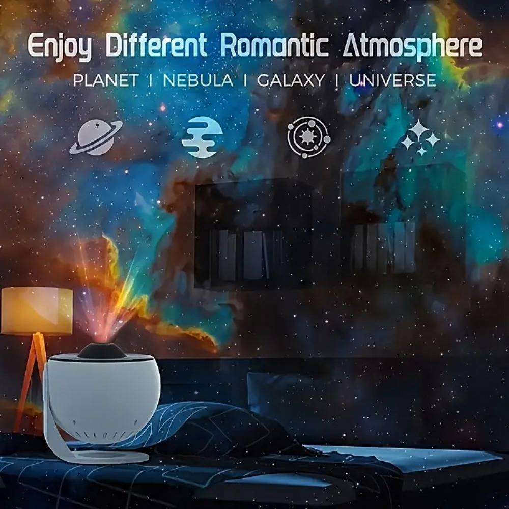 Galaxy Projector Starlight Lamp with 13 Film Discs