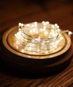 Glass Wooden Grain LED Bedside Lamp Night Light Decorations Safety Lamp Gift