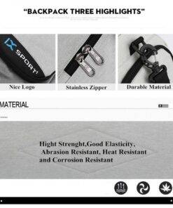 INOXTO Professional Men Women Sports Gym Bags