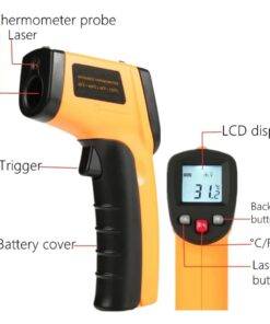 Industrial Infrared Digital Thermometer Temperature Gun