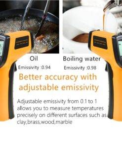 Industrial Infrared Digital Thermometer Temperature Gun