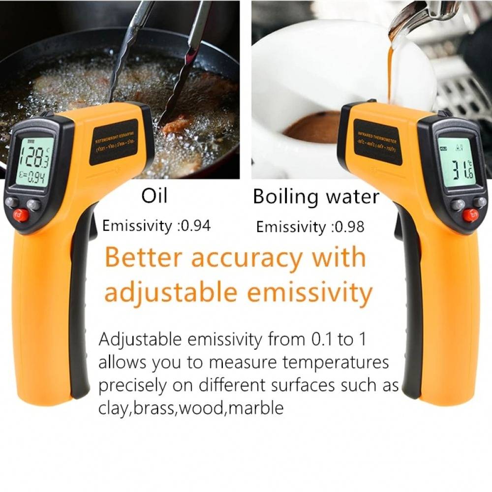 Industrial Infrared Digital Thermometer Temperature Gun