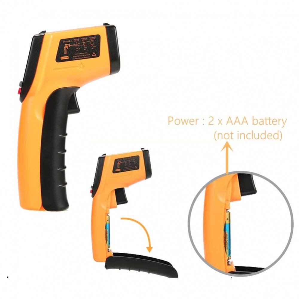 Industrial Infrared Digital Thermometer Temperature Gun