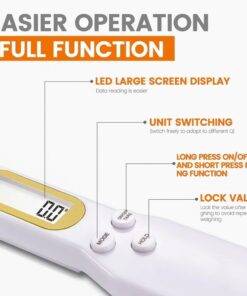 LCD Digital Kitchen Scale Electronic Measuring Spoon 500g