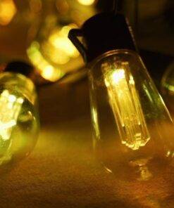 LED Solar String Lights Decoration Waterproof Garden Light Bulb