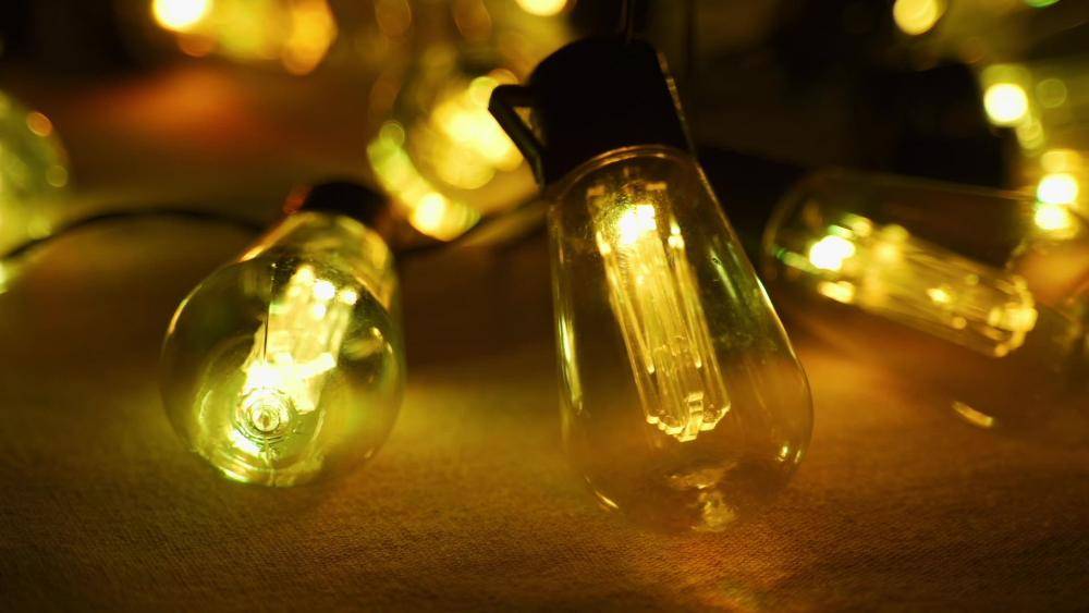 LED Solar String Lights Decoration Waterproof Garden Light Bulb