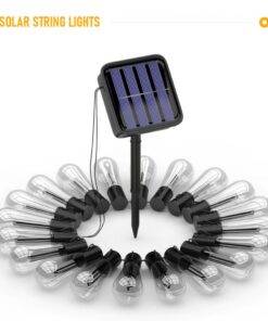 LED Solar String Lights Decoration Waterproof Garden Light Bulb