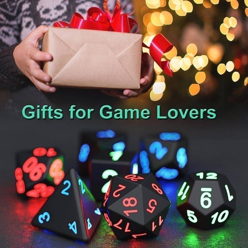 Light Up DND Dice Set for Dungeon and Dragons