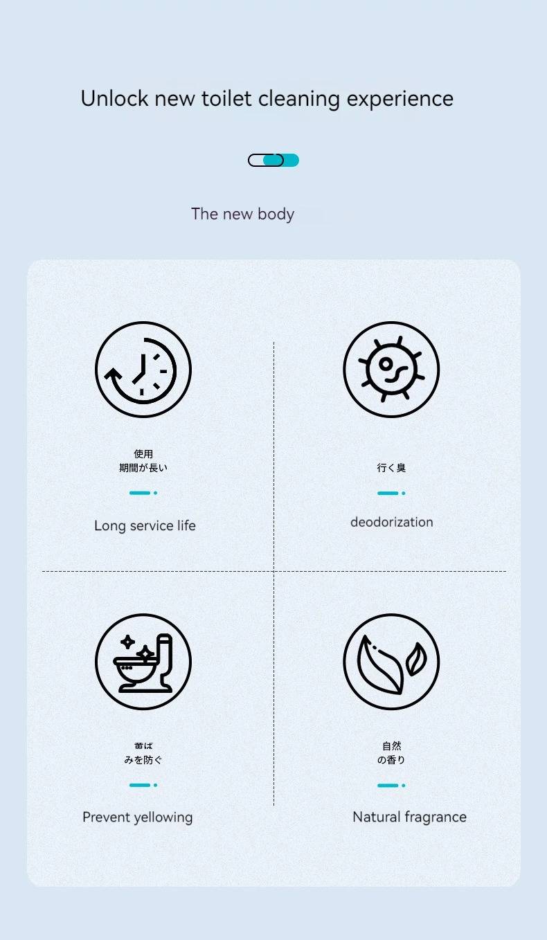 Long-lasting Toilet Cleaning Gel Toilet Cleaner