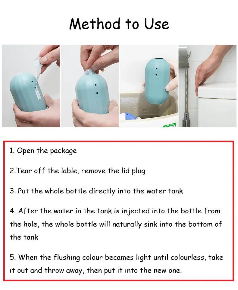 Long-lasting Toilet Cleaning Gel Toilet Cleaner