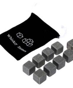 Luxury Whisky Stones Gift Set 9 Granite Ice Cube