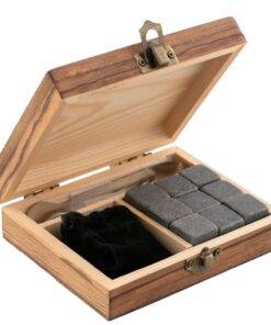 Luxury Whisky Stones Gift Set 9 Granite Ice Cube