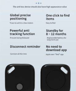 MFi Certificated iTag GPS Tracker for iPhone Apple Find My