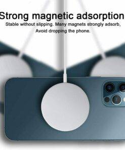 Magnetic 15W Fast Wireless MagSafe Charger for iPhone 15 14