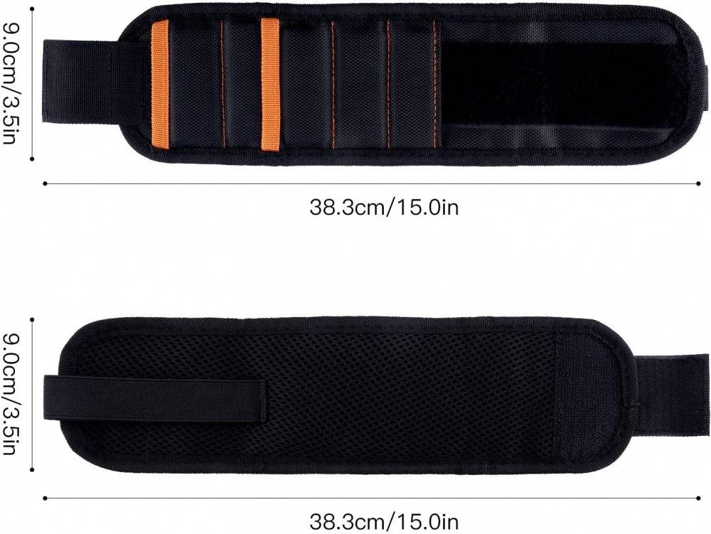 Magnetic Tools Wristband with 20 Strong Magnets