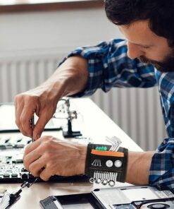 Magnetic Tools Wristband with 20 Strong Magnets