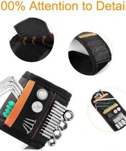 Magnetic Tools Wristband with 20 Strong Magnets