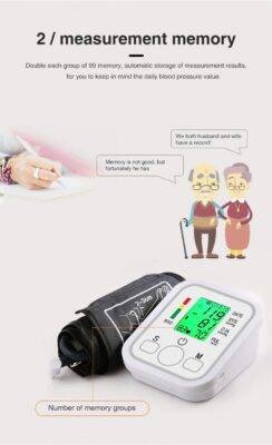 Medical Automatic Digital Blood Pressure - main product photo view 3