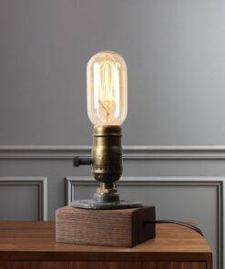 Modern Industrial Retro Edison Bedside Desk Lamp