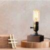Modern Industrial Retro Edison Bedside Desk Lamp