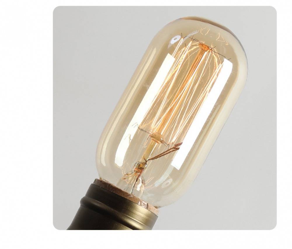 Modern Industrial Retro Edison Bedside Desk Lamp