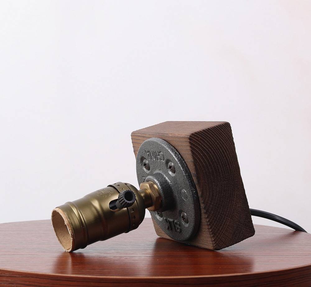 Modern Industrial Retro Edison Bedside Desk Lamp